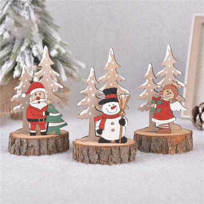 DIY Wooden Christmas Tree for Kids | Handmade 3D Stereo Scene Decoration | Children’s Christmas Ornaments & Holiday Craft