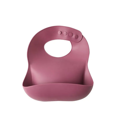 Baby Waterproof Silicone Bibs – Adjustable Feeding Bibs with Cute Bowknot Apron Design | Soft Toddler Bibs for Boys & Girls