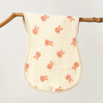 Portable Baby Burp Cloth | Soft & Absorbent Burping Towel Wash Cloth for Boys & Girls | Newborn Essentials & Baby Shower Gift