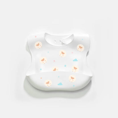 Baby Silicone Bib – Waterproof Feeding Bib for Infants & Toddlers | Adjustable, Fashionable Saliva Towel for Boys & Girls