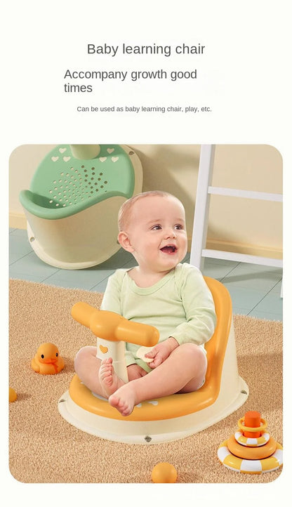 Children’s Portable Shower Seat – Baby Bath Stand for Newborns & Toddlers | Safe & Comfortable Growth Accessory for Kids