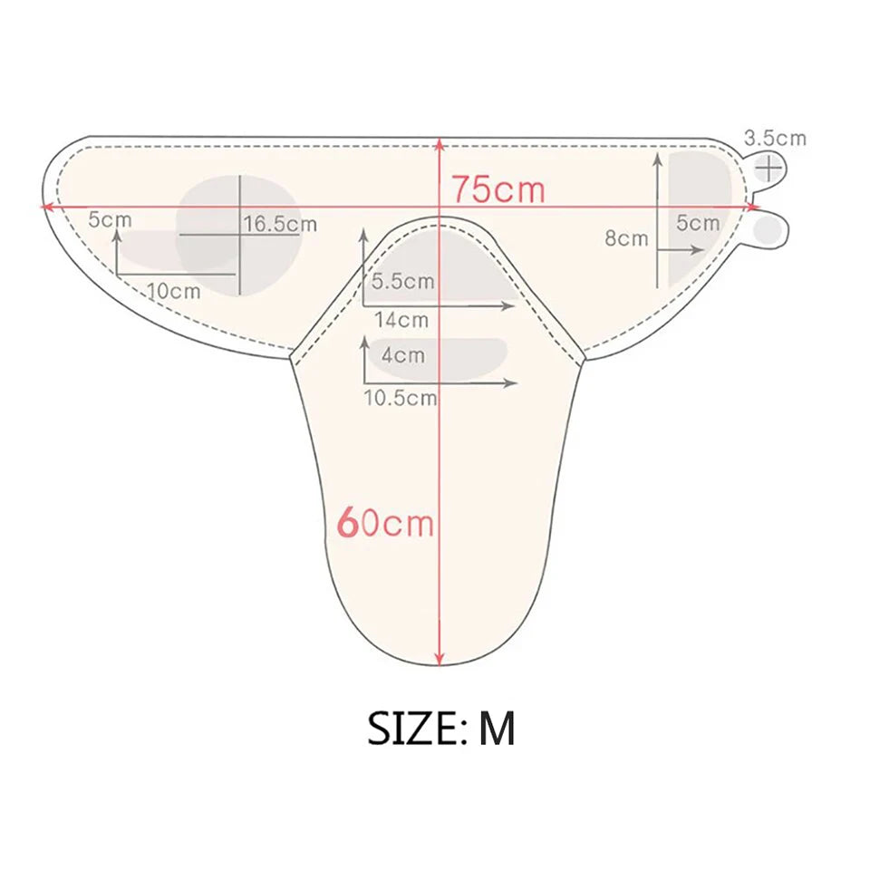 100% Cotton Baby Sleeping Bag – Newborn Swaddle Cocoon Envelope Blanket | Soft Sleepsack & Swaddling Wrap for Baby Girls