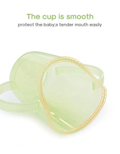 Baby Training Cup – Anti-Choking Slanted Mouth Water & Milk Cup with Nose Protection for Infants & Toddlers