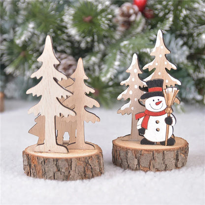 DIY Wooden Christmas Tree for Kids | Handmade 3D Stereo Scene Decoration | Children’s Christmas Ornaments & Holiday Craft