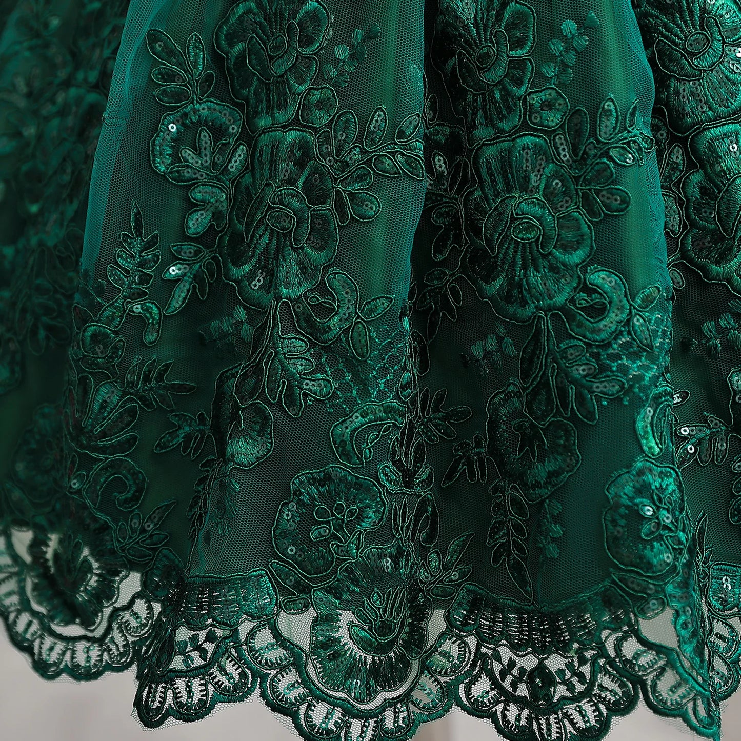 Baby Girl Christmas Dress | Toddler Long Sleeve Lace Tutu Princess Gown | 1st Birthday, Wedding & Party Outfit