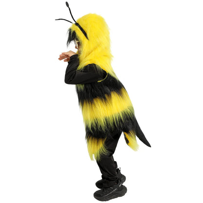 Baby & Kids Bee Costume | Halloween Role-Play Outfit with Dress & Headband | Cute Insect Costume for Christmas & Parties