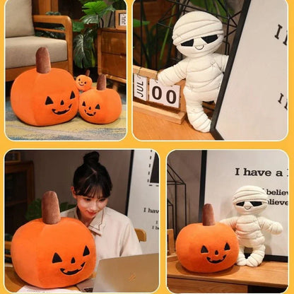 Cartoon Mummy Halloween Plush Toy | Kawaii Creative Devil Doll | Cute Stuffed Toy Gift for Kids, Birthday & Holiday