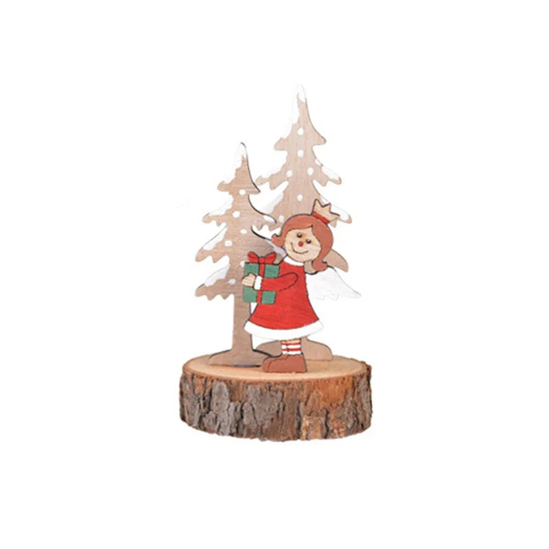 DIY Wooden Christmas Tree for Kids | Handmade 3D Stereo Scene Decoration | Children’s Christmas Ornaments & Holiday Craft