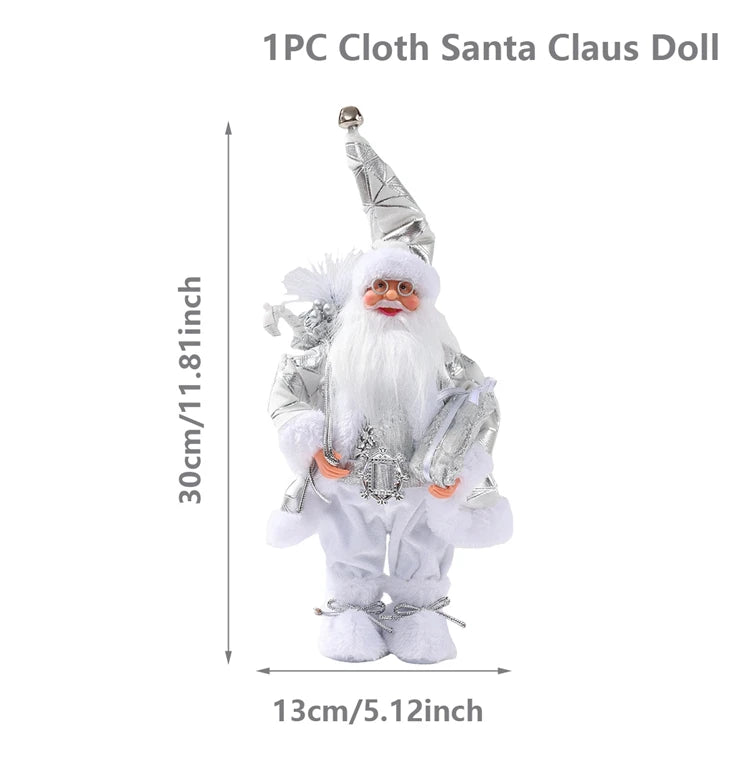 Christmas Santa Claus Doll | Merry Christmas Home Decorations | 2025 Xmas Ornament & New Year 2026 Gifts