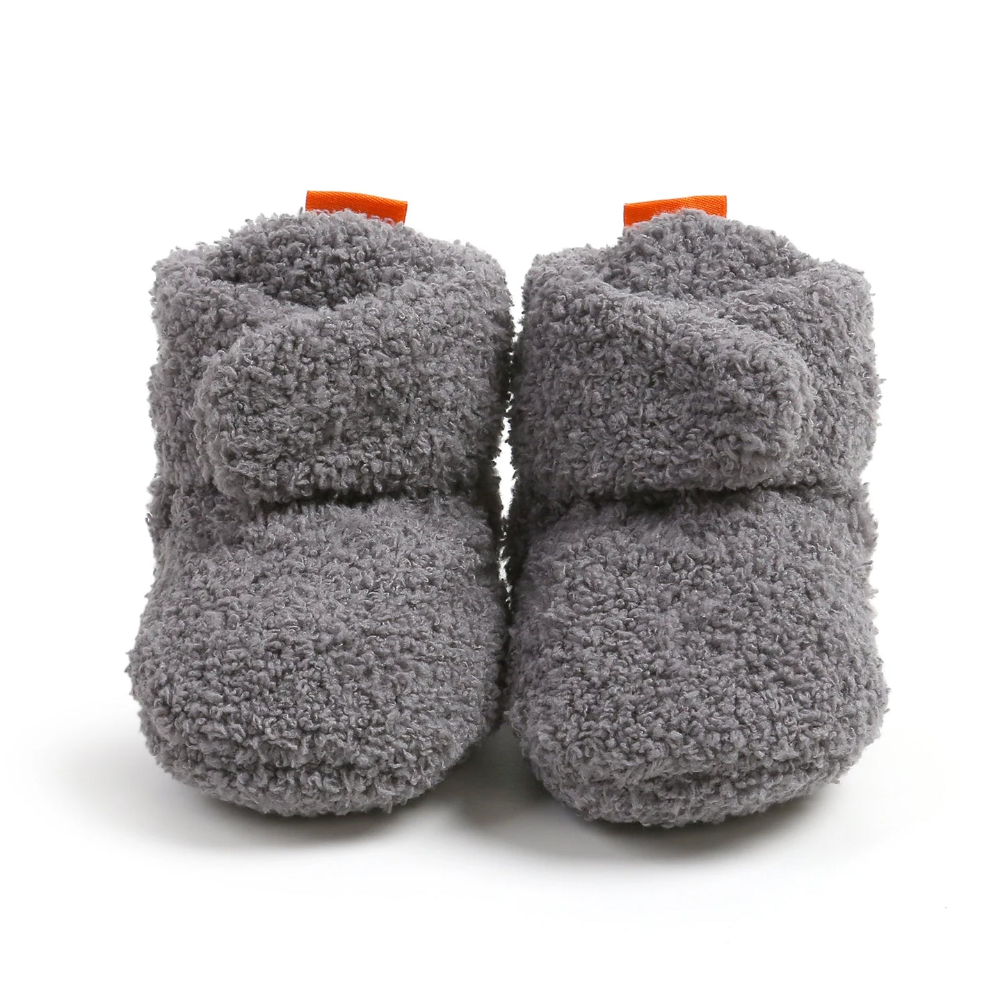 Baby Halloween Pumpkin Booties | Infant Newborn Sock Shoes | Winter Warm Crib Shoes | First Walkers & Prewalkers