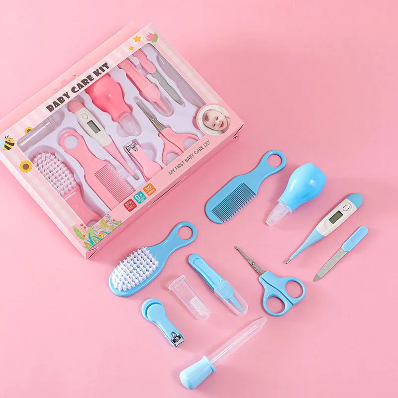 Baby Care Kit | Multi-Functional Newborn Health & Grooming Set | Nail Clipper, Comb, Brush & Infant Care Tools