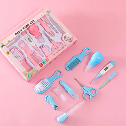 Baby Care Kit | Multi-Functional Newborn Health & Grooming Set | Nail Clipper, Comb, Brush & Infant Care Tools