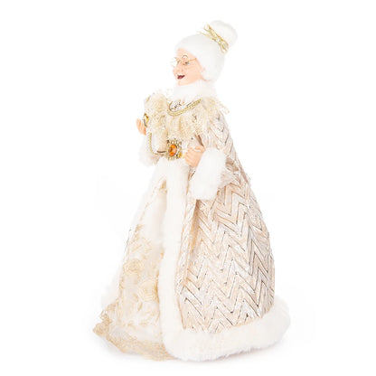 Christmas Decoration – Big Santa Claus Doll & Grandma Figurine | Holiday Room & Tree Décor Gift