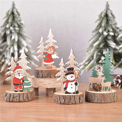 DIY Wooden Christmas Tree for Kids | Handmade 3D Stereo Scene Decoration | Children’s Christmas Ornaments & Holiday Craft