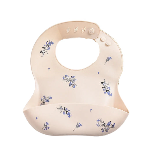 Fashionable Baby Silicone Bib – Adjustable Waterproof Feeding Cloth & Saliva Towel | Newborn Infant Bibs for Boys & Girls