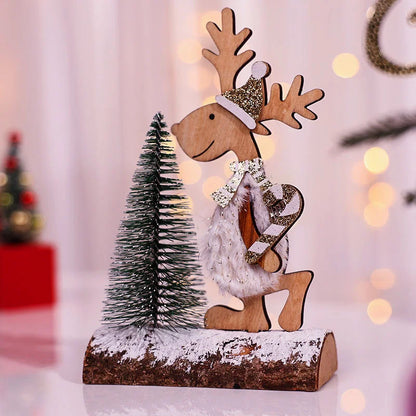 DIY Wooden Christmas Tree for Kids | Handmade 3D Stereo Scene Decoration | Children’s Christmas Ornaments & Holiday Craft