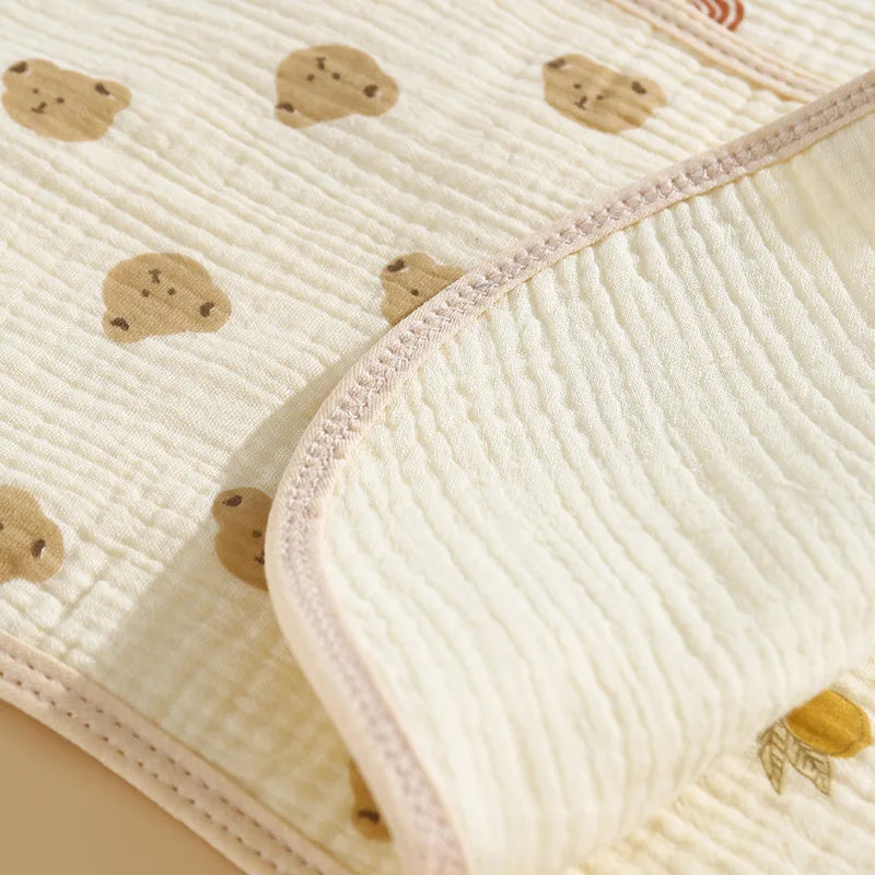 Portable Baby Burp Cloth | Soft & Absorbent Burping Towel Wash Cloth for Boys & Girls | Newborn Essentials & Baby Shower Gift