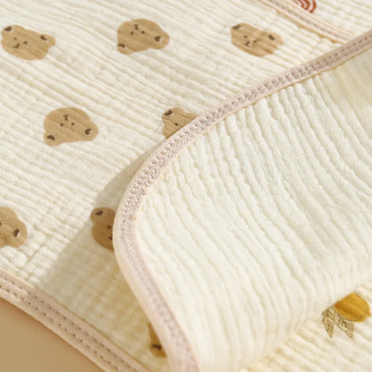 Portable Baby Burp Cloth | Soft & Absorbent Burping Towel Wash Cloth for Boys & Girls | Newborn Essentials & Baby Shower Gift