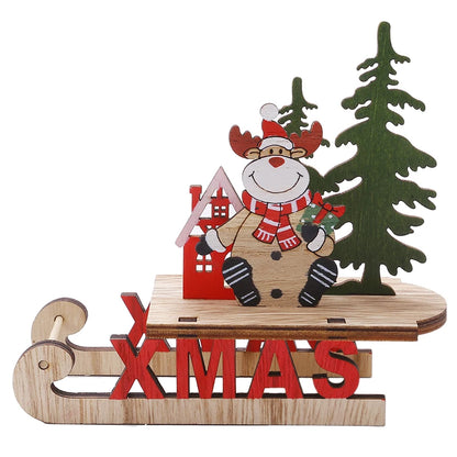 DIY Wooden Christmas Tree for Kids | Handmade 3D Stereo Scene Decoration | Children’s Christmas Ornaments & Holiday Craft
