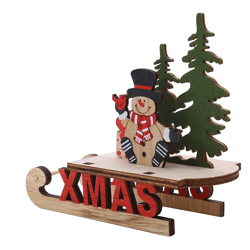 DIY Wooden Christmas Tree for Kids | Handmade 3D Stereo Scene Decoration | Children’s Christmas Ornaments & Holiday Craft