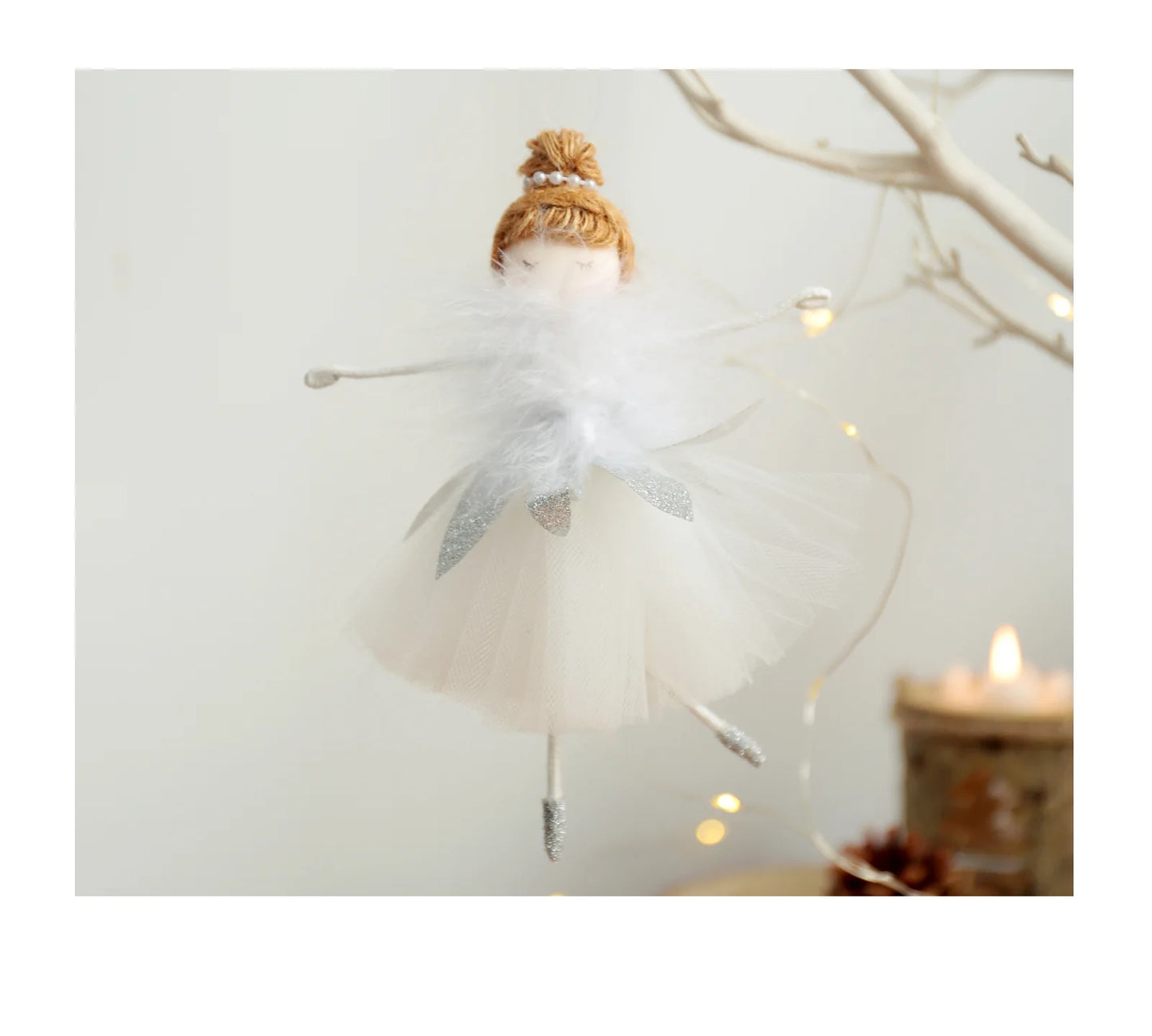 Christmas Angel Doll | Xmas Tree Hanging Ornaments | Home Decorations & New Year 2024 Gifts