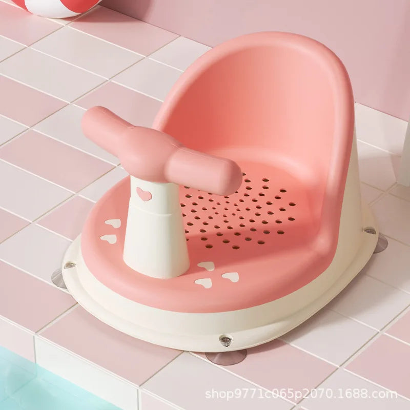 Children’s Portable Shower Seat – Baby Bath Stand for Newborns & Toddlers | Safe & Comfortable Growth Accessory for Kids
