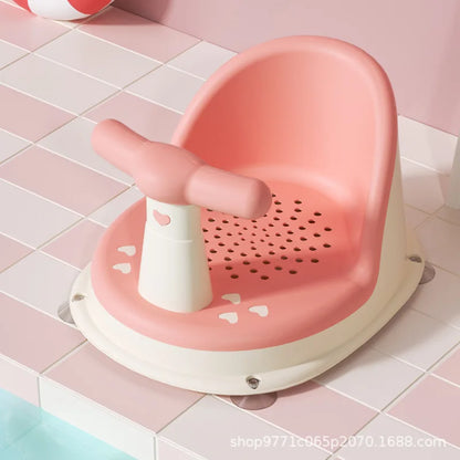 Children’s Portable Shower Seat – Baby Bath Stand for Newborns & Toddlers | Safe & Comfortable Growth Accessory for Kids