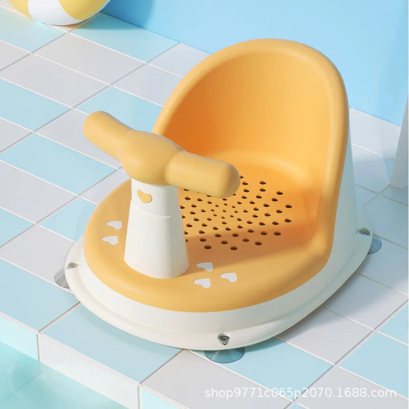 Children’s Portable Shower Seat – Baby Bath Stand for Newborns & Toddlers | Safe & Comfortable Growth Accessory for Kids