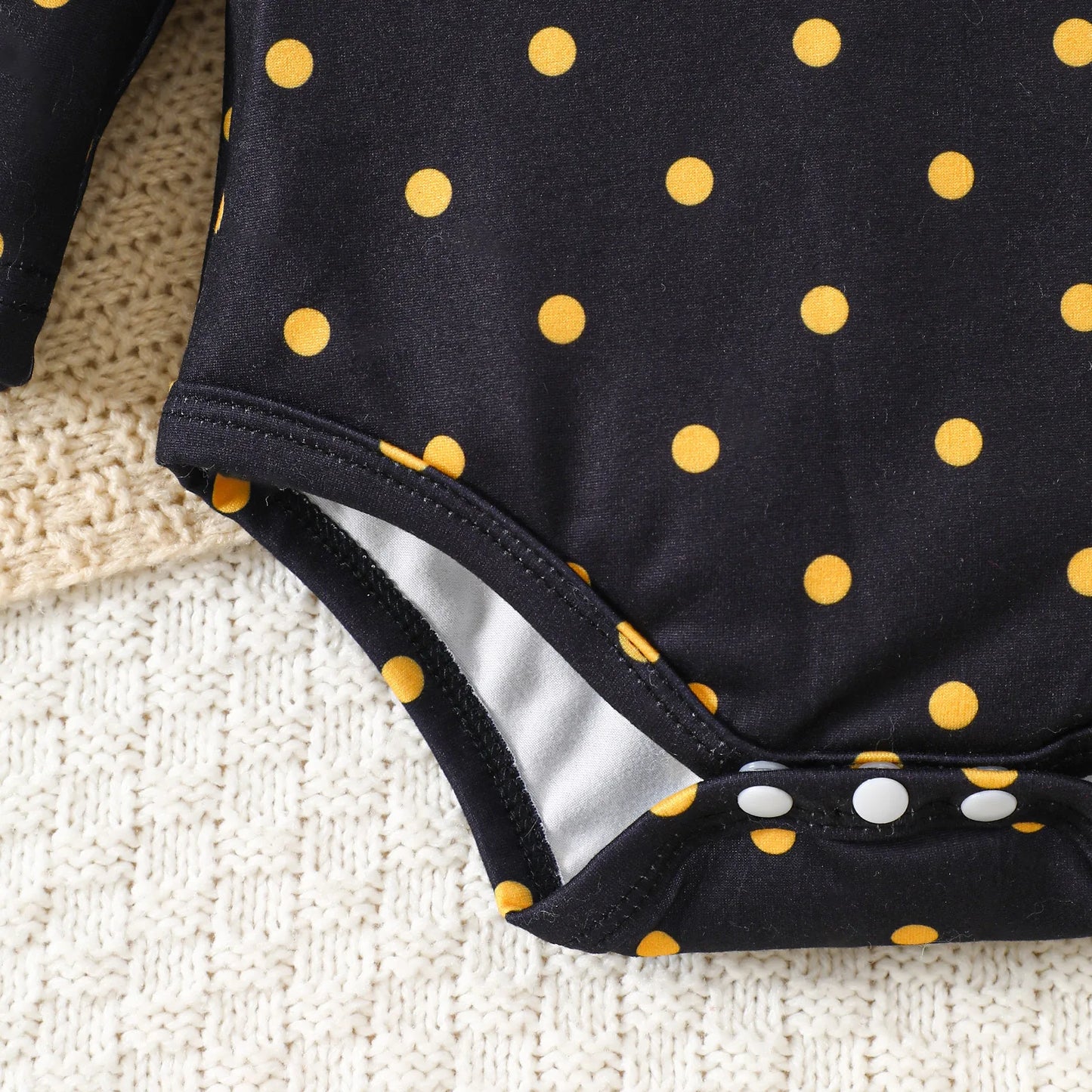 Baby Girl Bee Halloween Costume Set | Infant Romper + Tulle Suspender Dress | Newborn & Toddler Party Outfit