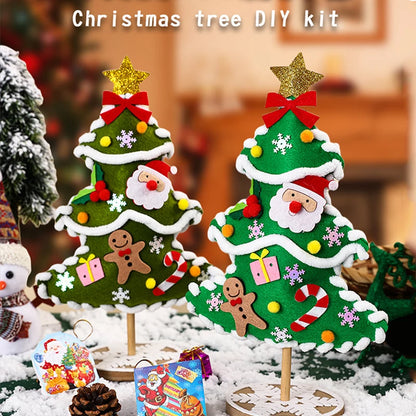 DIY Christmas Tree Crafts Kit for Children | Handmade Toys, Puzzle Craft Set, Xmas Decorations & Christmas Gifts