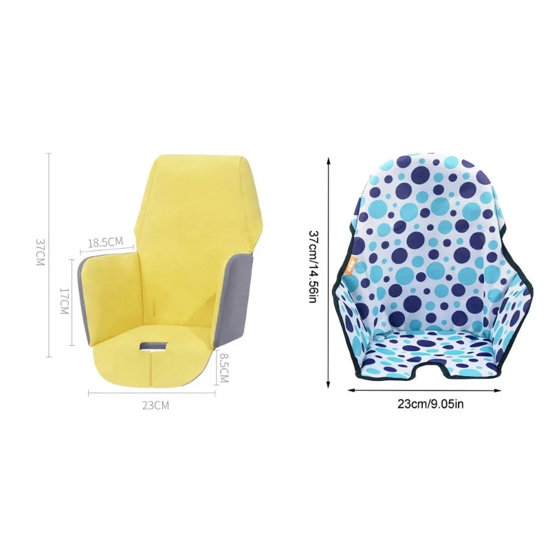 Baby High Chair Cushion Cover | Breathable Pad Liner for Infant Chairs | Soft & Comfortable Baby Seat Cushion