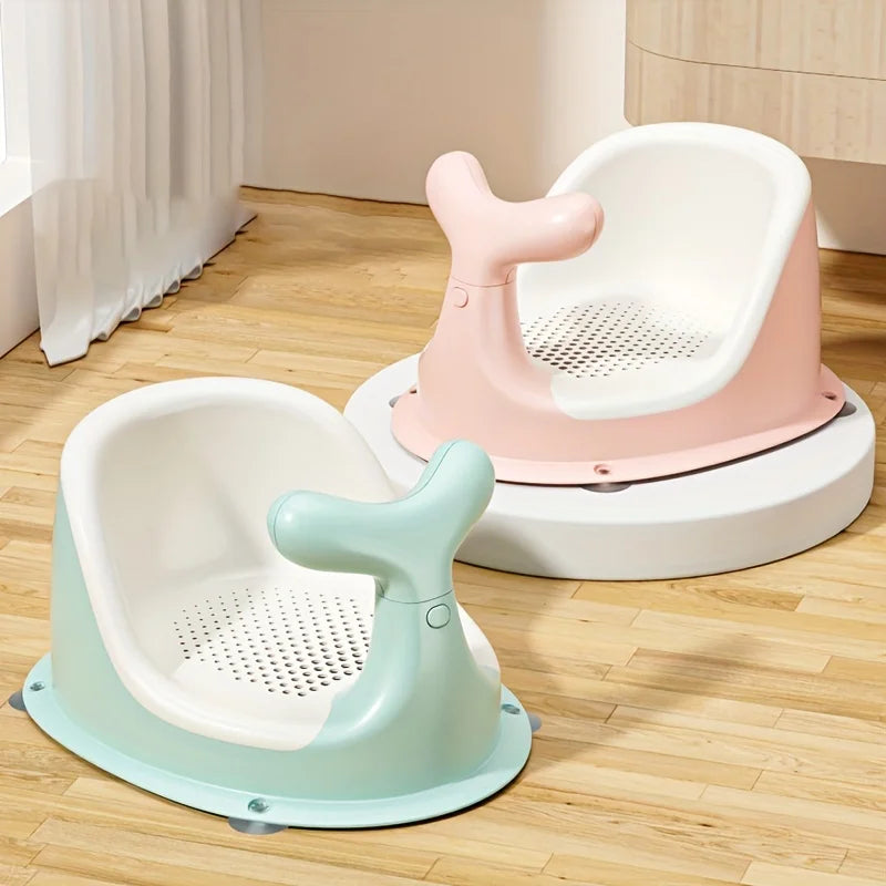 Real-time Temperature Silicone Baby Bathtub – Folding Non-Slip Infant Bath Bucket with Temperature Sensing for Safe Bathing