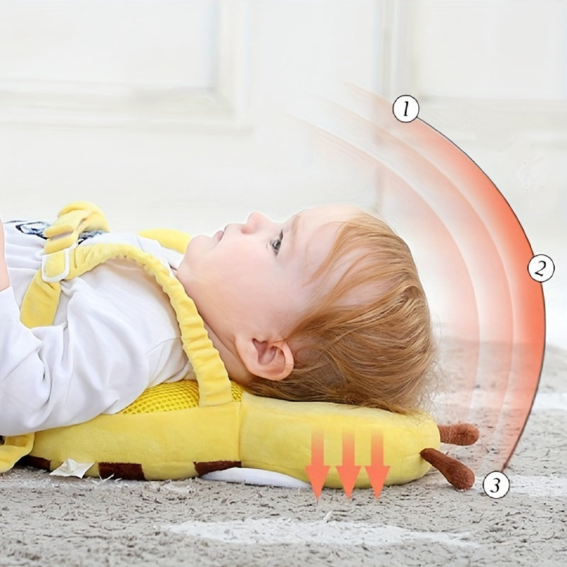 Little Bee Baby Pillow | Breathable Anti-Fall Hat for Infant Head Protection | Safe Toddler Cushion & Christmas Gift