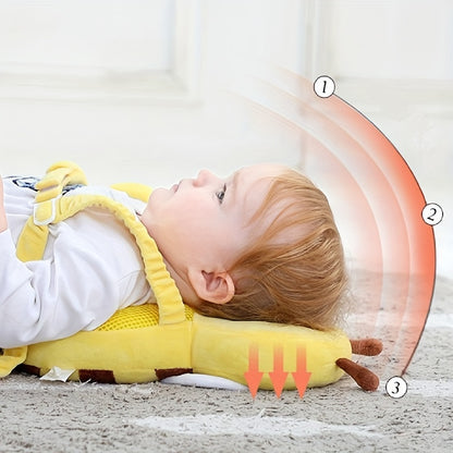 Little Bee Baby Pillow | Breathable Anti-Fall Hat for Infant Head Protection | Safe Toddler Cushion & Christmas Gift