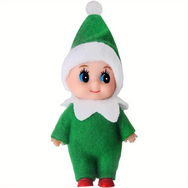 Colorful Christmas Baby Elf Doll | Cute Elf Boy & Girl Dolls | Xmas Decorations, Kids Toys & Pregnant Mother’s Holiday Gift