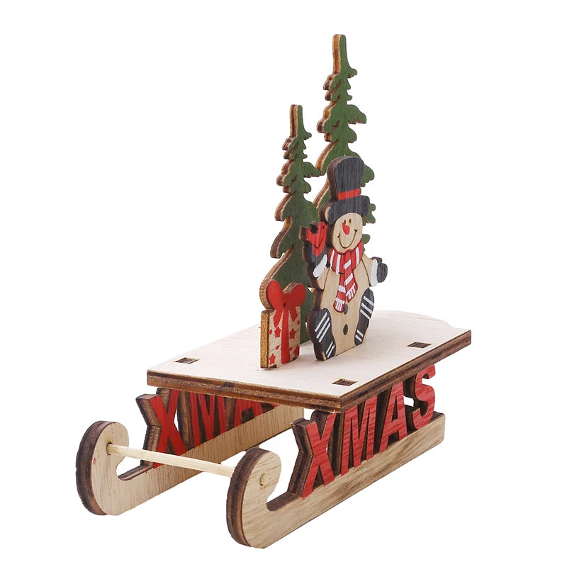 DIY Wooden Christmas Tree for Kids | Handmade 3D Stereo Scene Decoration | Children’s Christmas Ornaments & Holiday Craft