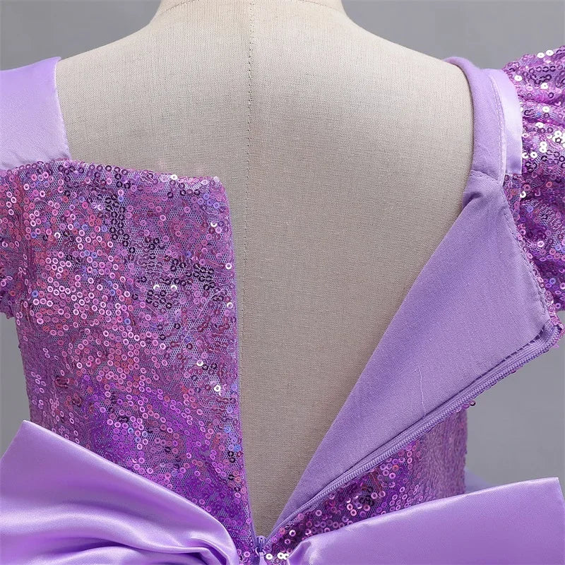 Cinderella Belle Princess Costume Dress for Girls | Rapunzel Cosplay Outfit | Kids Halloween Disguise, Christmas & Birthday Party Clothes