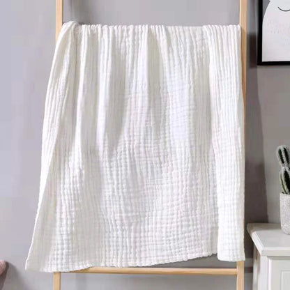 Muslin Baby Swaddle Blanket – Soft Cotton Newborn Wrap, Bath Towel & Stroller Cover (105×105cm)