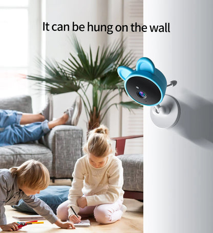 Baby Monitor with Camera – Two-Way Audio Intercom, Infrared Night Vision, Video Surveillance & Security Protection