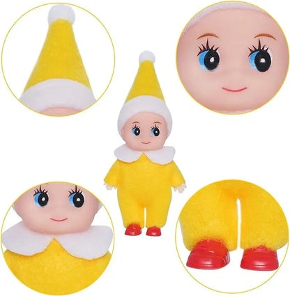 Colorful Christmas Baby Elf Doll | Cute Elf Boy & Girl Dolls | Xmas Decorations, Kids Toys & Pregnant Mother’s Holiday Gift