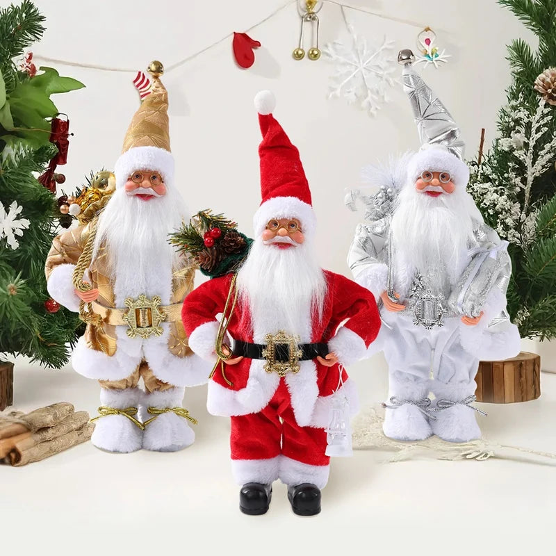 Christmas Santa Claus Doll | Merry Christmas Home Decorations | 2025 Xmas Ornament & New Year 2026 Gifts