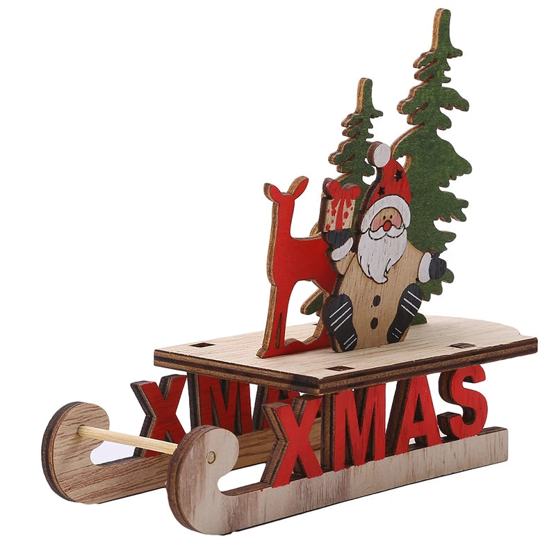 DIY Wooden Christmas Tree for Kids | Handmade 3D Stereo Scene Decoration | Children’s Christmas Ornaments & Holiday Craft
