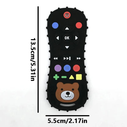 Baby Remote Control Teether Silicone Baby Anti-Eating Gloves Pacifier Bracelet Teething Stick Biting Toys