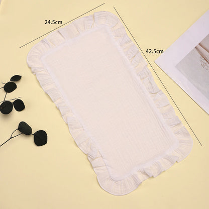 100% Cotton 4-Layer Baby Burp Cloths – Soft & Absorbent Large Muslin Washcloths | Newborn Burping Rags & Infant Essentials (3 Pack)