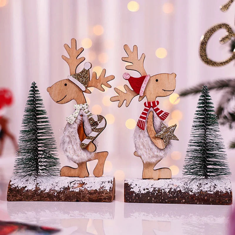DIY Wooden Christmas Tree for Kids | Handmade 3D Stereo Scene Decoration | Children’s Christmas Ornaments & Holiday Craft