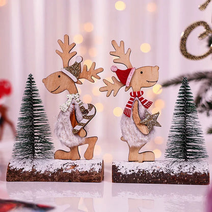 DIY Wooden Christmas Tree for Kids | Handmade 3D Stereo Scene Decoration | Children’s Christmas Ornaments & Holiday Craft