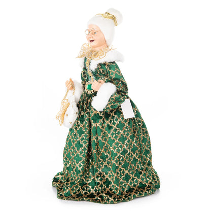 Christmas Decoration – Big Santa Claus Doll & Grandma Figurine | Holiday Room & Tree Décor Gift