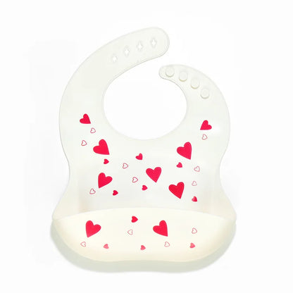 Baby Silicone Bib – Waterproof Feeding Bib for Infants & Toddlers | Adjustable, Fashionable Saliva Towel for Boys & Girls